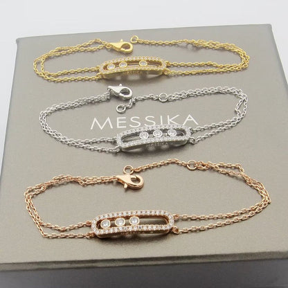 [Eternal jewelry] Move Classique pavé bracelet