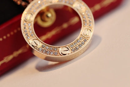 [Eternal Jewelry]LOVE NECKLACE ADJUSTABLE ROSE GOLD