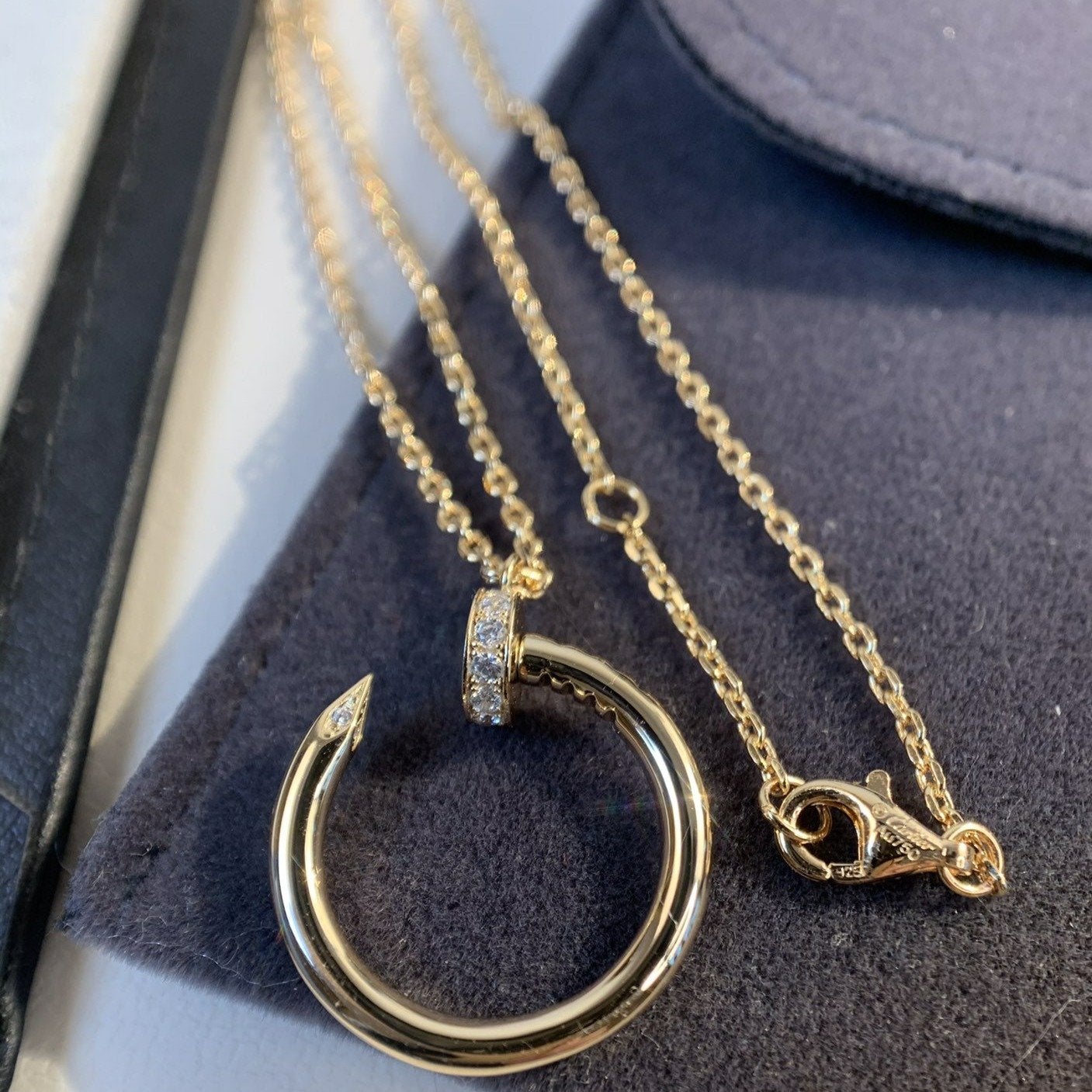 [Eternal Jewelry]JUSTE NECKLACE PINK GOLD