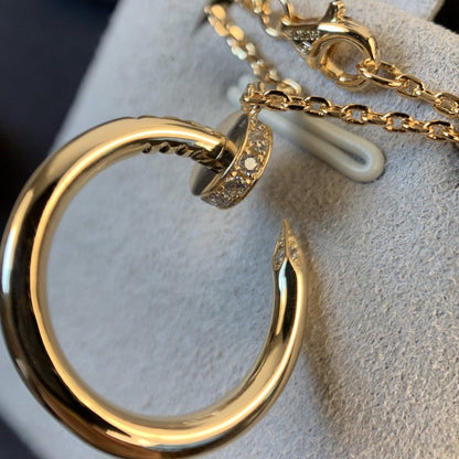 [Eternal Jewelry]JUSTE NECKLACE PINK GOLD
