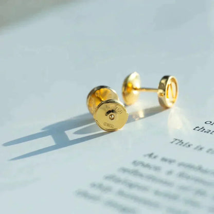 [Eternal Jewelry]LOVE EARRINGS GOLD 10MM