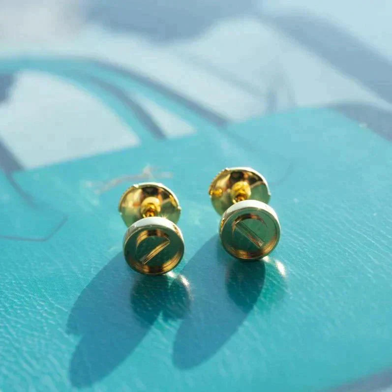 [Eternal Jewelry]LOVE EARRINGS GOLD 10MM