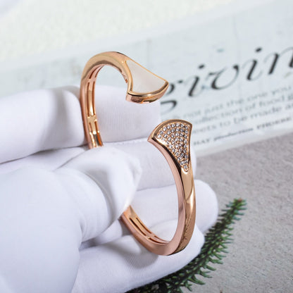 [Eternal Jewelry]DREAM BRACELET OPEN PINK GOLD MOP DIAMOND