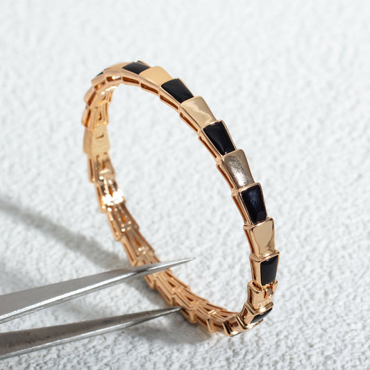 [Eternal Jewelry]SERPENTI BRACELET PINK GOLD ONYX