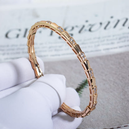 [Eternal Jewelry]SERPENTI SMALL BRACELET PINK GOLD DIAMOND