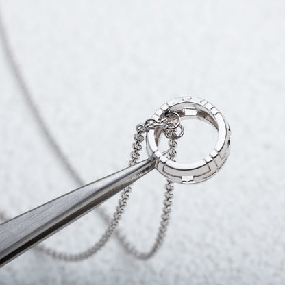 [Eternal Jewelry]PARENTESI NECKLACE SILVER
