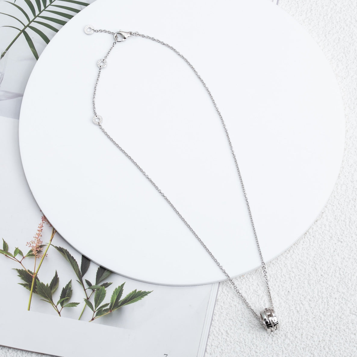 [Eternal Jewelry]PARENTESI NECKLACE SILVER