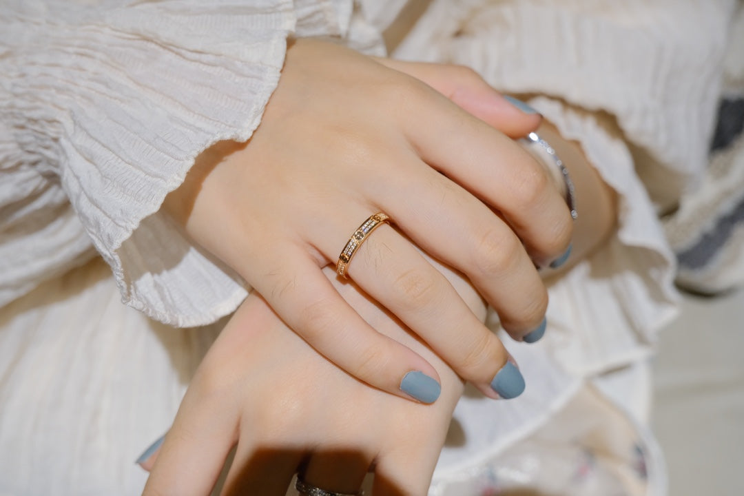 [Eternal Jewelry]LOVE RING 2.65MM DIAMOND