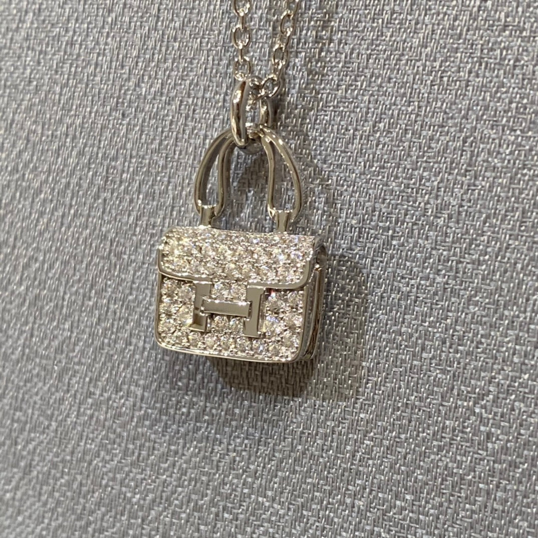 [Eternal Jewelry]CONSTANCE PEDANT DIAMOND NECKLACE