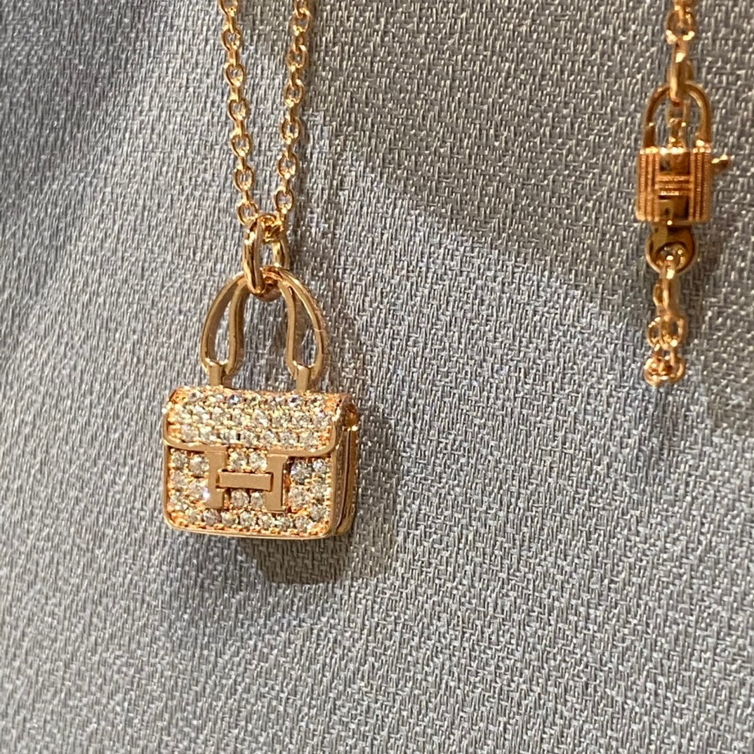 [Eternal Jewelry]CONSTANCE PEDANT DIAMOND NECKLACE