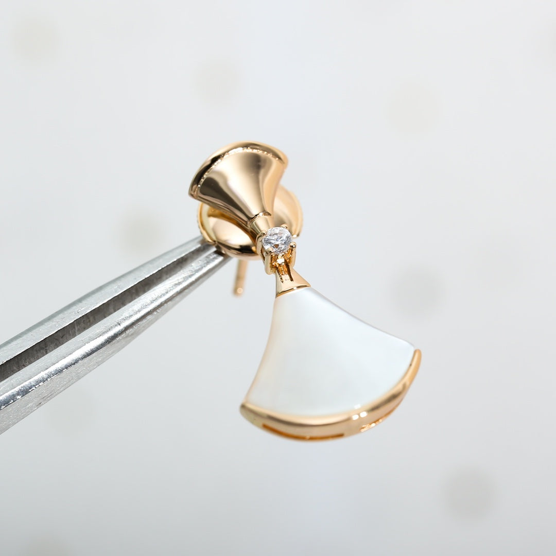 [Eternal Jewelry]DREAM MOP PINK GOLD EARRINGS