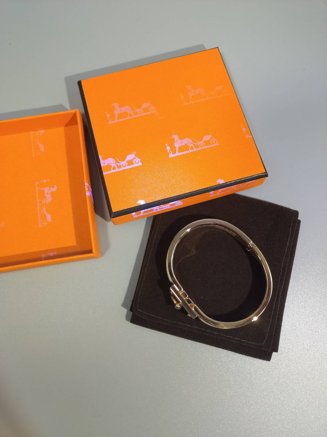 [Eternal Jewelry]H ORANGE BRACELET
