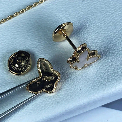[Eternal Jewelry]SWEET BUTTERFLY MOP EARSTUDS