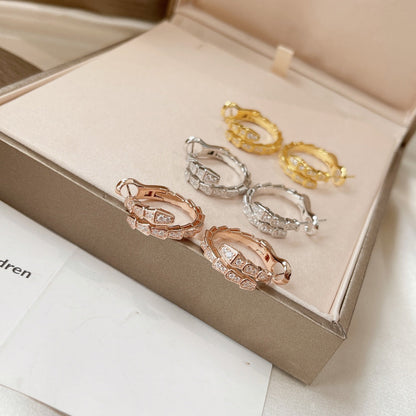 [Eternal Jewelry]SERPENTI EARRINGS DIAMOND