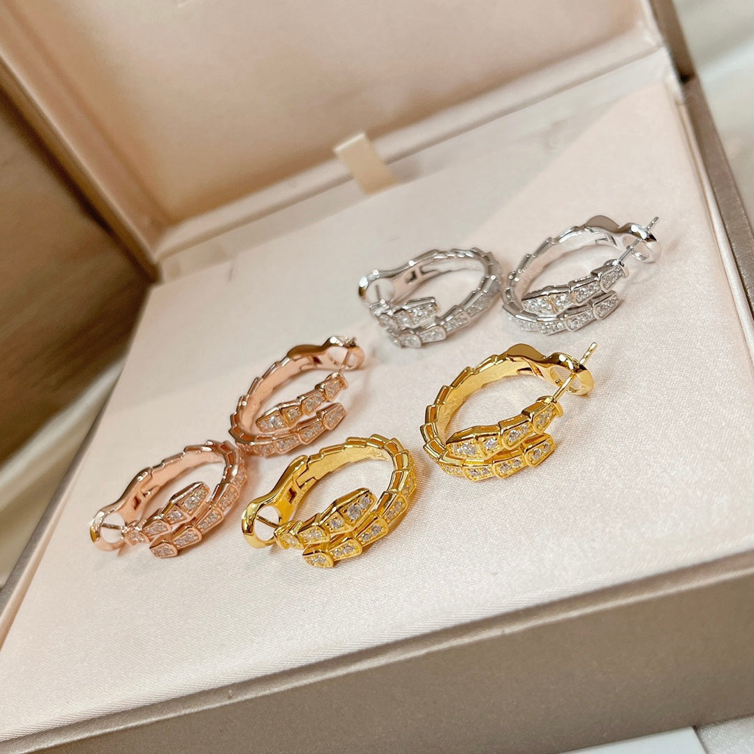[Eternal Jewelry]SERPENTI EARRINGS DIAMOND