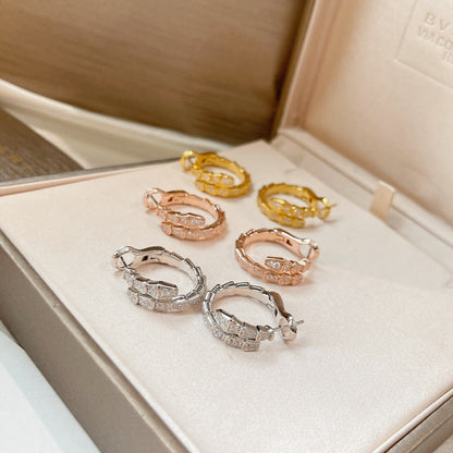 [Eternal Jewelry]SERPENTI EARRINGS DIAMOND