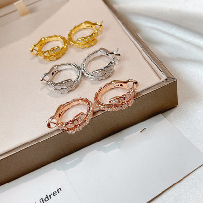 [Eternal Jewelry]SERPENTI EARRINGS DIAMOND