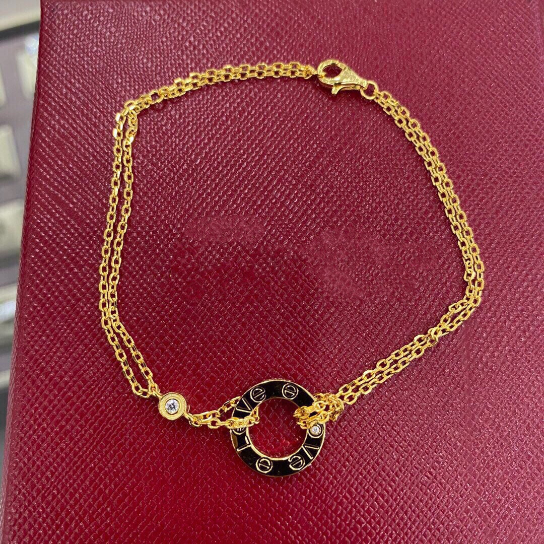 [Eternal Jewelry]LOVE BRACELET 2 DIAMOND