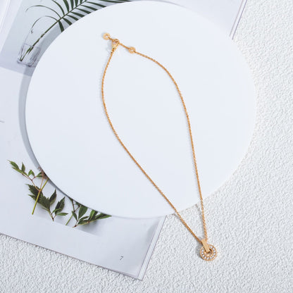[Eternal Jewelry]GARI NECKLACE PINK GOLD DIAMOND
