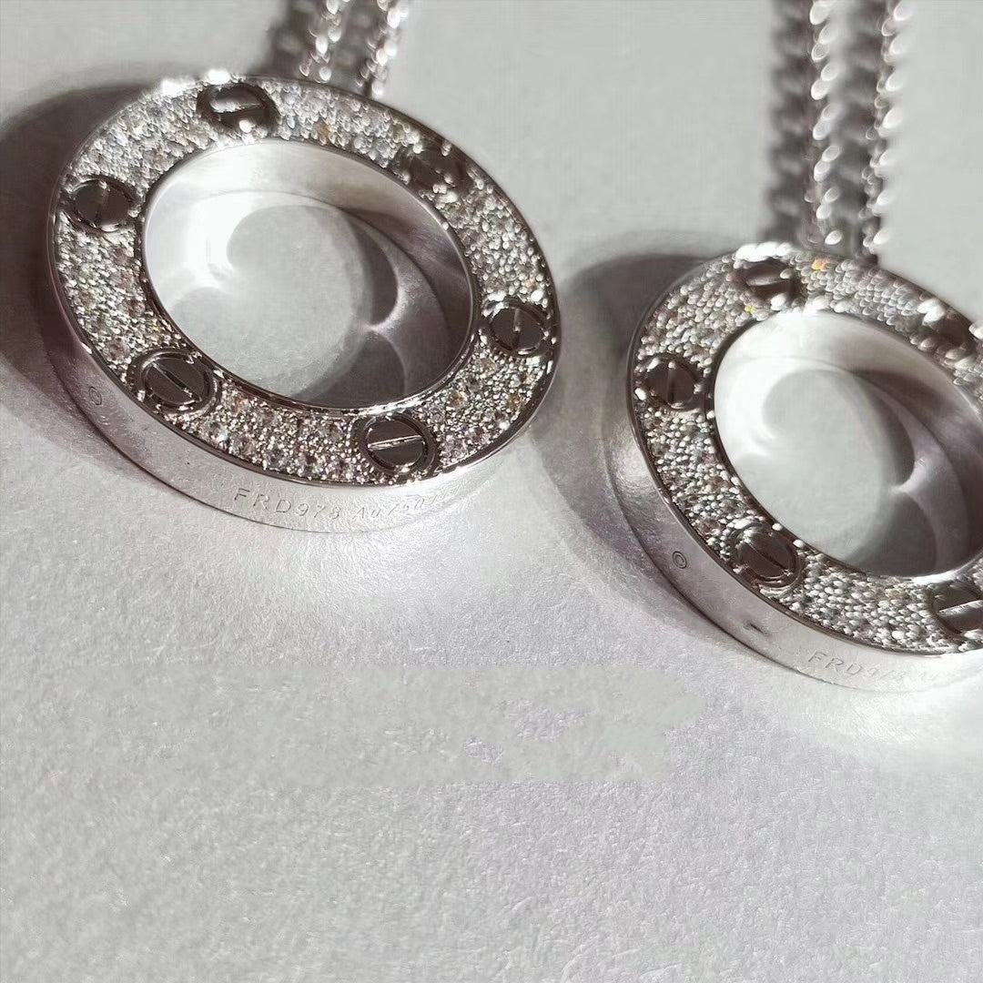 [Eternal Jewelry]LOVE NECKLACE ADJUSTABLE SILVER