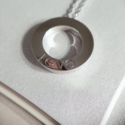 [Eternal Jewelry]LOVE NECKLACE ADJUSTABLE SILVER