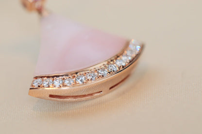 [Eternal Jewelry]DREAM NECKLACE PINK MOP DIAMOND