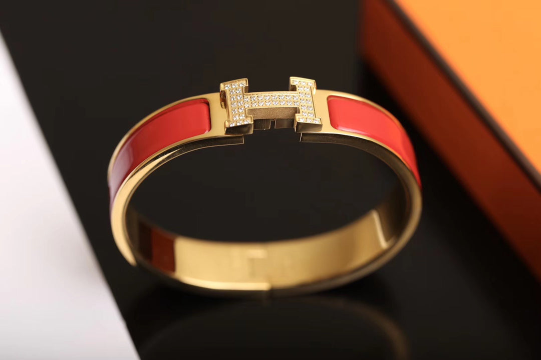 [Eternal Jewelry]H BRACELET GOLD DIAMOND
