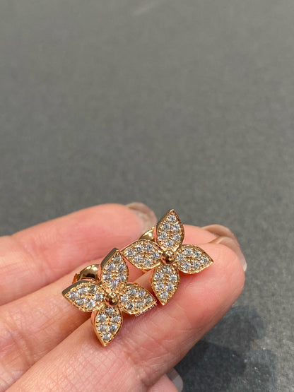 [Eternal Jewelry]STAR DIAMOND EARRINGS