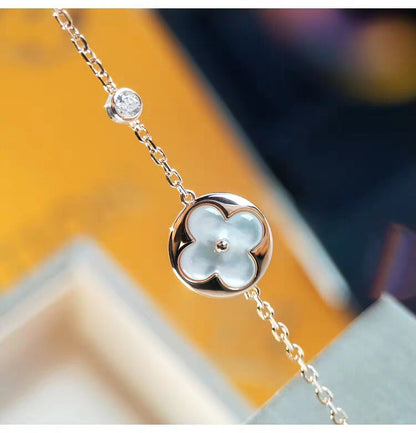 [Eternal Jewelry]SUN MOP GOLD 1 DIAMOND NECKLACE
