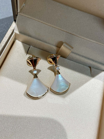 [Eternal Jewelry]DREAM MOP 1 DIAMOND EARRINGS