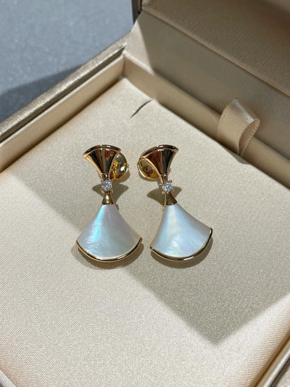 [Eternal Jewelry]DREAM MOP 1 DIAMOND EARRINGS