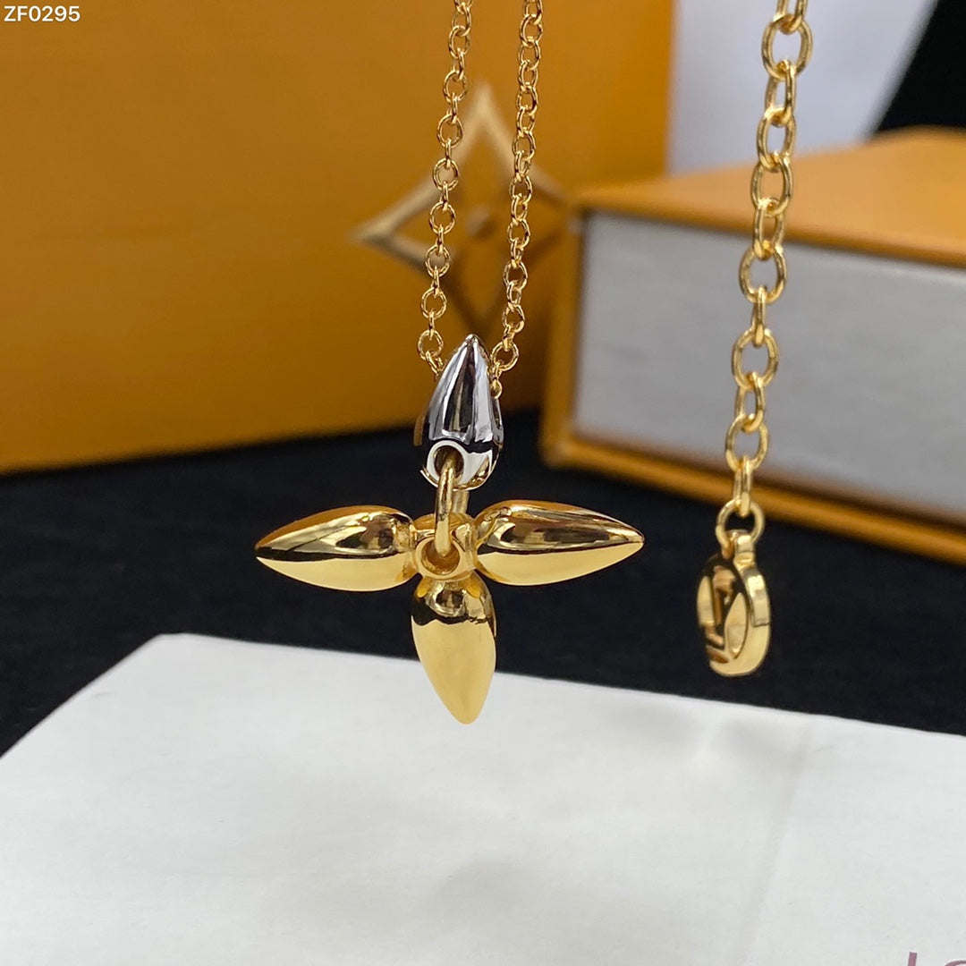 [Eternal Jewelry]LOUISETTE PEDANT GOLD NECKLACE