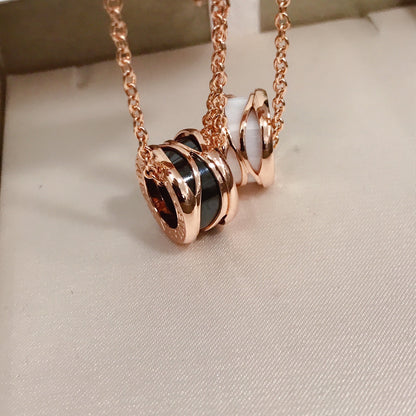 [Eternal Jewelry]ZERO 1 FOUR BAND PINK GOLD CERAMIC