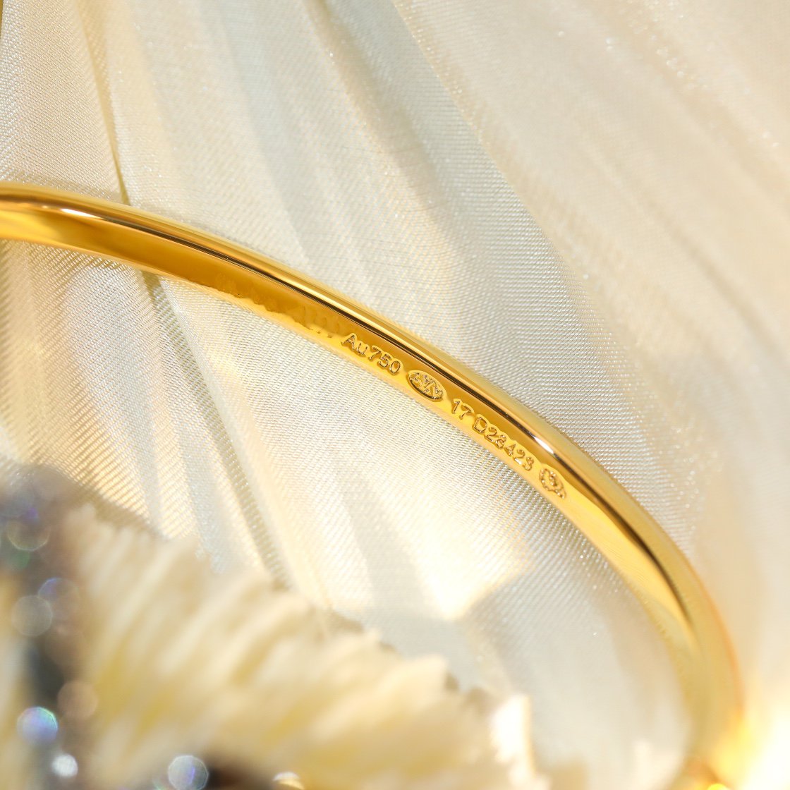 [Eternal Jewelry]VOLTE UPSITE DOWN GOLD DIAMOND BRACELET