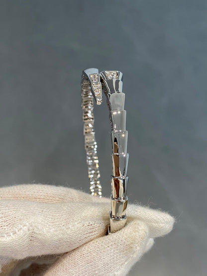 [Eternal Jewelry]SERPENTI BRACELET DIAMONDS SILVER