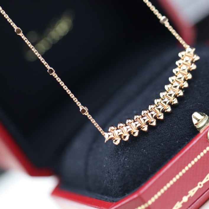 [Eternal Jewelry]CLASH PINK GOLD NECKLACE