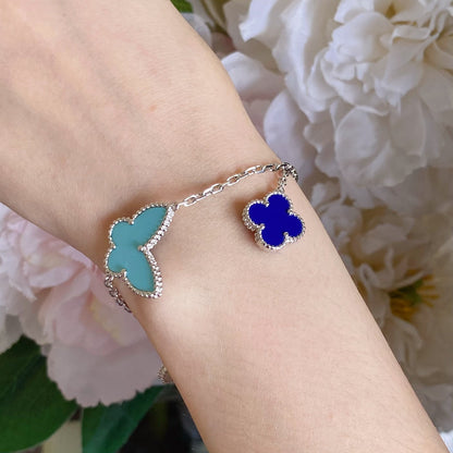 [Eternal Jewelry]LUCKY SPRING SILVER BRACELET 4 MOTIF