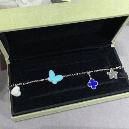 [Eternal Jewelry]LUCKY SPRING SILVER BRACELET 4 MOTIF
