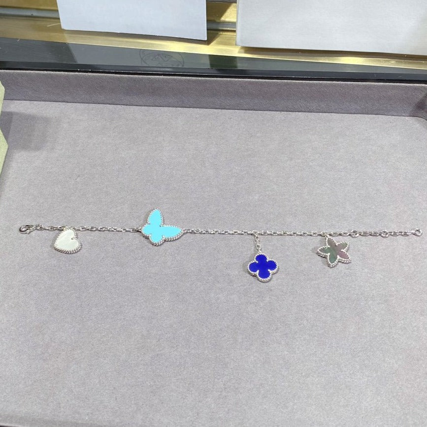 [Eternal Jewelry]LUCKY SPRING SILVER BRACELET 4 MOTIF