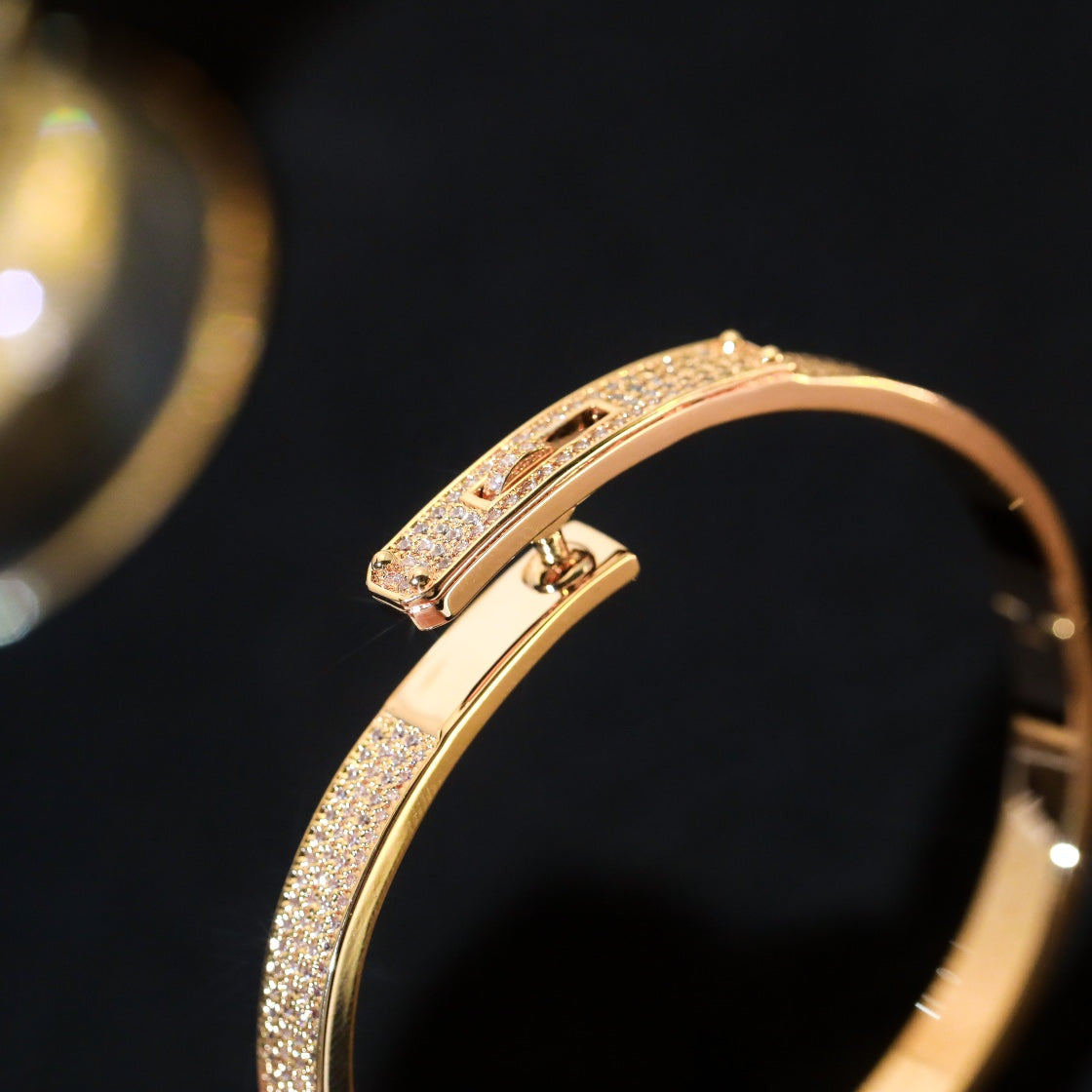 [Eternal Jewelry]KELLY BRACELET DIAMOND PAVED