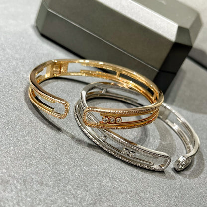 [Eternal jewelry]MOVE 10TH PAVED DIAMOND BRACELET
