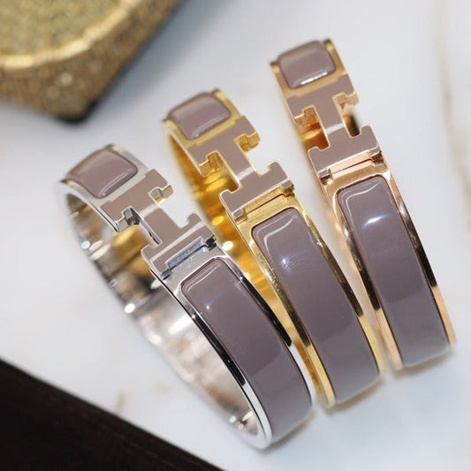 [Eternal Jewelry]H BRACELET 12MM BROWN