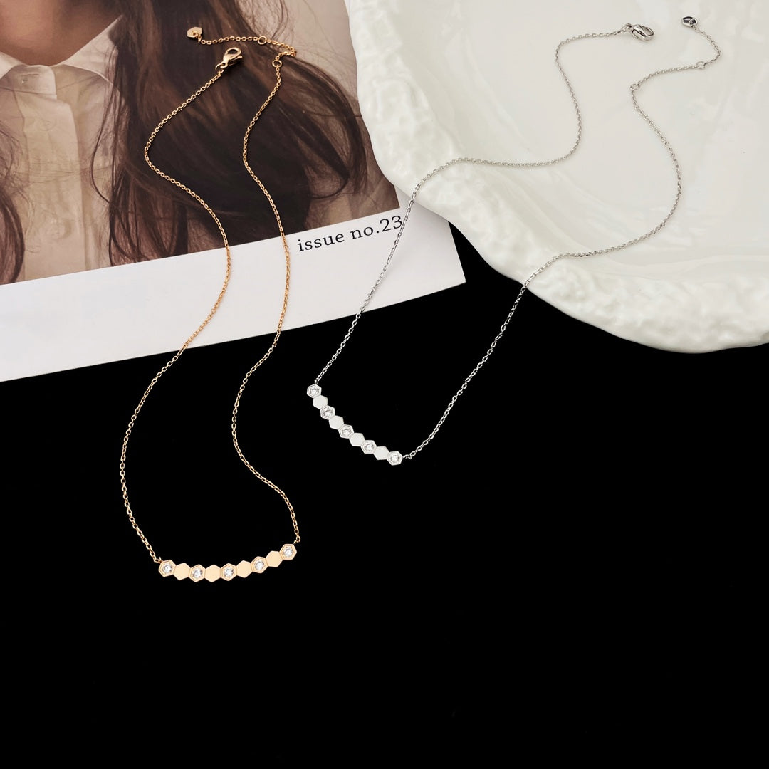 [Eternal Jewelry]BEE MY LOVE DIAMOND NECKLACE