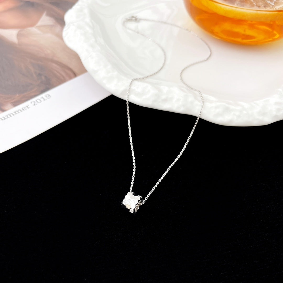 [Eternal Jewelry]BEE MINI PEDANT DIAMOND NECKLACE