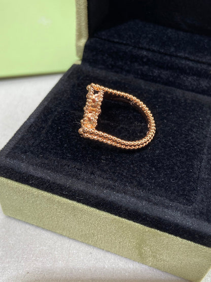[Eternal Jewelry]CLOVER RIVERSIBLE ROSE GOLD RING