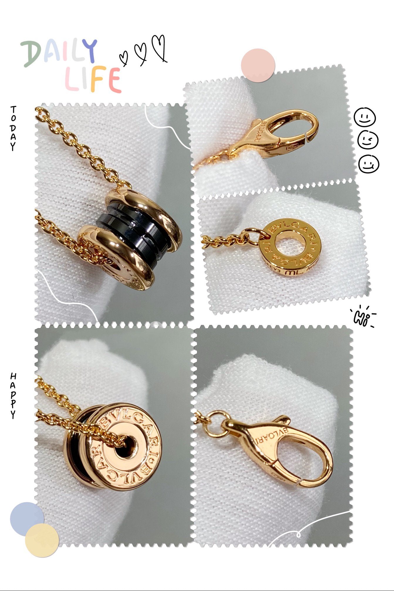 [Eternal Jewelry]ZERO 1 CERAMIC MINI NECKLACE