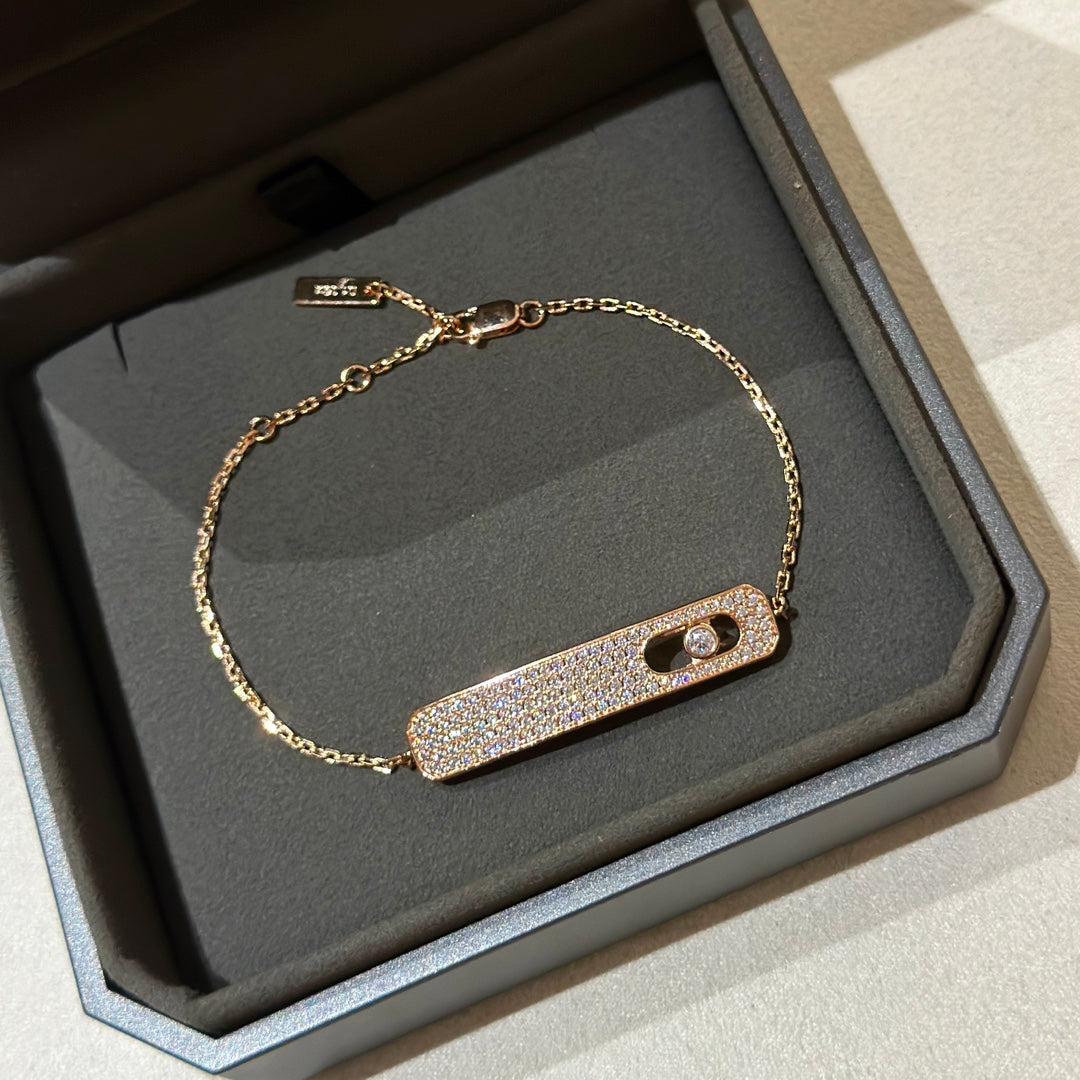 [Eternal jewelry]MOVE CLASSIQUE DIAMOND PAVED BRACELET