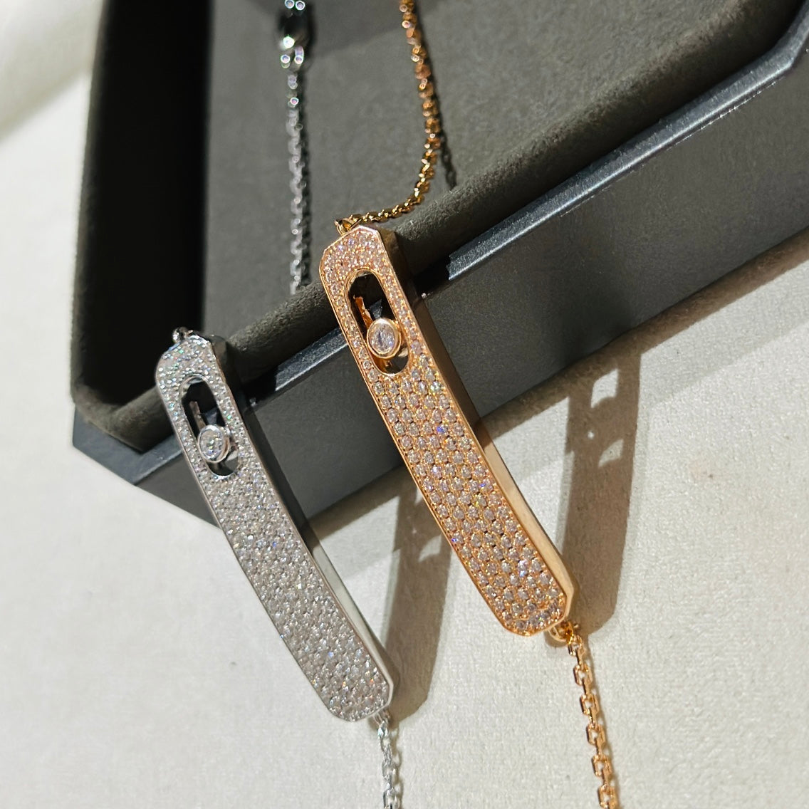 [Eternal jewelry]MOVE CLASSIQUE DIAMOND PAVED BRACELET