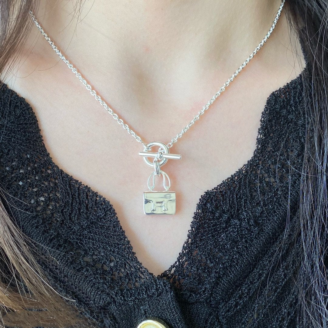 [Eternal Jewelry]CONSTANCE PEDANT SILVER NECKLACE