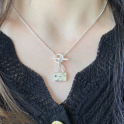[Eternal Jewelry]CONSTANCE PEDANT SILVER NECKLACE